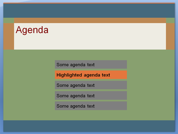 Agenda Folie