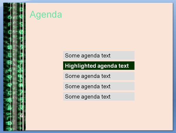 Agenda Folie